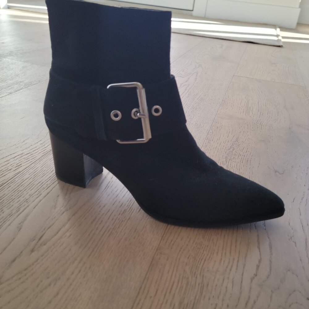 Stuart Weitzman Buckler Booties - Picture 2 of 5